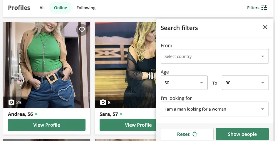 Preference filters that actually help